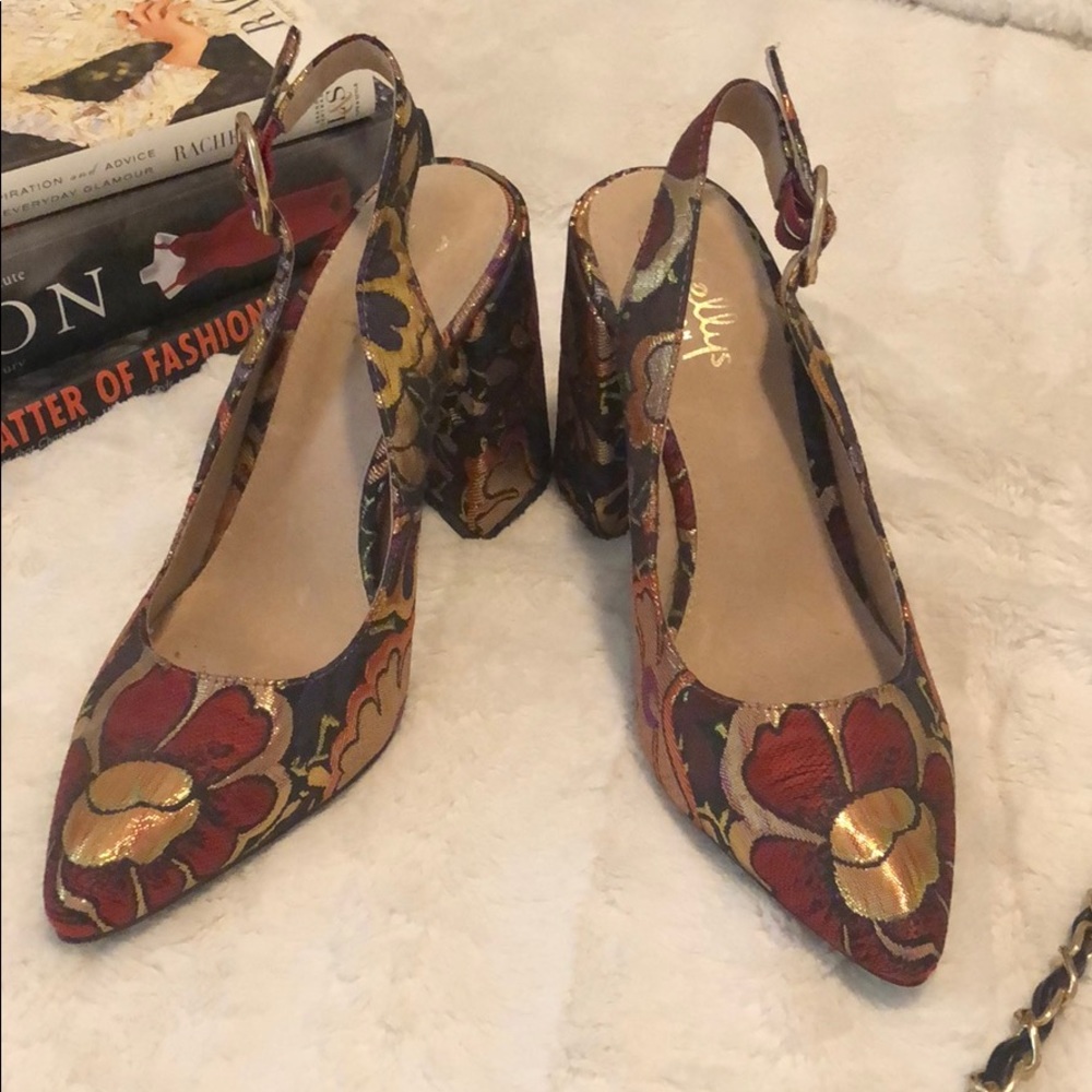 SHELLYS LONDON BLOCK HEEL